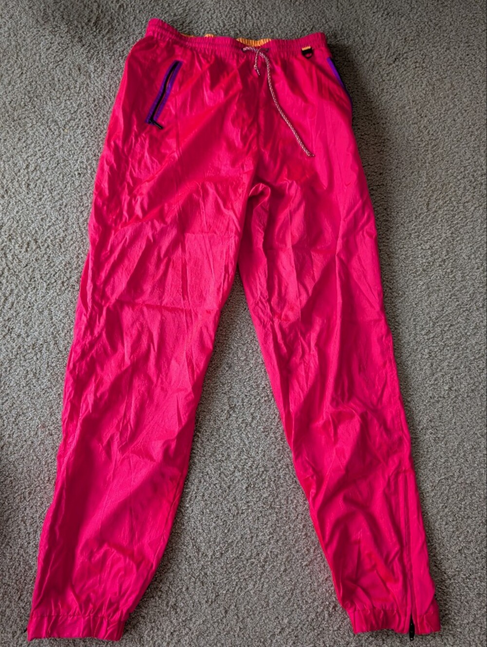 SKYR Hot Pink Women's Windbreaker Jogger Track Pants